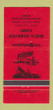 Matchbook Cover - Mista Nosayew Camp Pelican Narrows SK 30 Strike