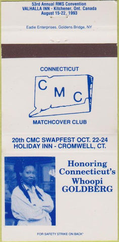 Matchbook Cover - RMS CT Whoopi Goldberg Cromwell CT 30 Strike