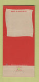 Matchbook Cover Johnston Oil Field Service Los Angeles CA WEAR 21 Strike Feature