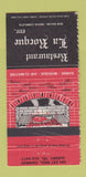 Matchbook Cover - Restaurant La Rocque QC WORN MISCUT? 30 Strike