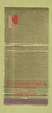 Matchbook Cover - Nebraska Club Lincoln NE WEAR 30 Strike