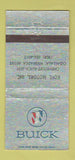 Matchbook Cover - Buick Chevrolet Jeep Buick Ogallala NE WORN 30 Strike