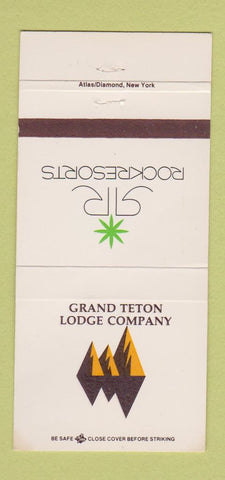 Matchbook Cover - Grand Teton Lodge Company WEAR 30 Strike