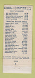 Matchbook Cover - North Star Airlines 30 Strike
