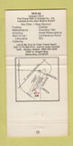 Matchbook Cover - UCO Air Orange CA John Wayne Airport 30 Strike