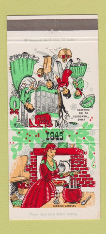 Matchbook Cover - Fleet Admiral Nimitz Club Treasure Island CA 30 Strike