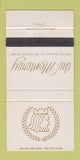 Matchbook Cover - The Monterey Ottawa ON 30 Strike