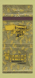 Matchbook Cover - Wyoming Caterpillar Tractors Cheyenne Casper WY 30 Strike