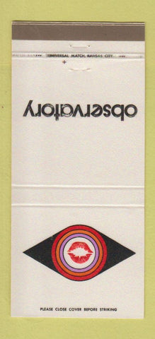 Matchbook Cover - Observatory 30 Strike