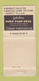 Matchbook Cover - Queen's Surf Waikiki Hawaii girlie WEAR 30 Strike
