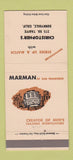 Matchbook Cover - Marman Christopher's Sunnyvale CA 30 Strike