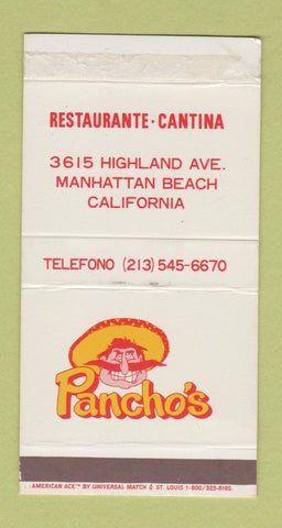 Matchbox - Pancho's Restaurant Manhattan Beach CA