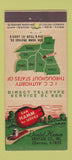 Matchbook Cover - Dan Hamm Drayage Trucking ST Louis MO 21 Strike Feature