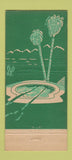 Matchbook Cover - The Tennis Club 30 Stick