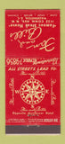 Matchbook Cover - Fan and Bill's Steak Washington DC 30 Stick