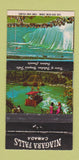 Matchbook Cover - Niagara Falls ON Tourism 30 Strike