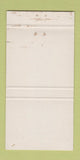 Matchbook Cover - Blackpool Pleasure Beach CASino  30 Strike