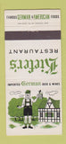 Matchbook Cover - Kiefer's Restaurant German Cleveland OH 30 Strike