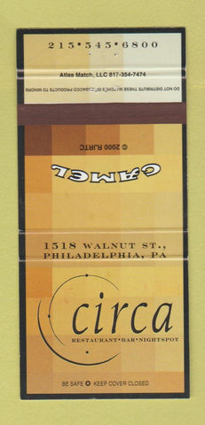 Matchbook Cover - Camel Cigarettes Circa Philadelphia PA 30 Strike