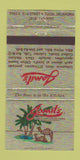 Matchbook Cover - Jamil's Restaurant Tulsa OK 30 Strike