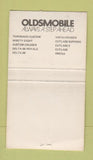 Matchbook Cover - 1973 Oldsmobile Cothrum Stamford TX BOBTAIL 30 Strike