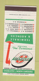 Matchbook Cover - Standard Trucking Charlotte NC 30 Strike