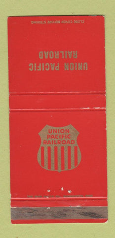 Matchbook Cover - Union Pacific Railroad WEAR 30 Strike