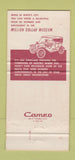 Matchbook Cover - Velvet Garter Saloon Restaurant White's City NM 30 Strike