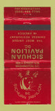 Matchbook Cover - Sichuan Pavilion Washington DC Chinese 30 Strike