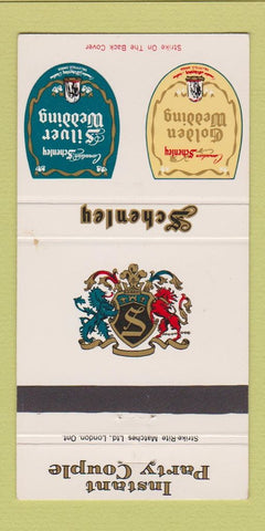 Matchbook Cover - Schenley Liquor  30 Strike