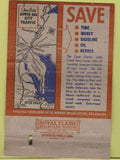 Matchbook Cover - SS Princess Anne Pocahontas freight shipping 40 Strike