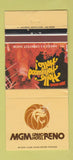 Matchbook Cover - MGM Grand Hotel Reno NV WEAR 30 Strike