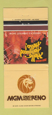 Matchbook Cover - MGM Grand Hotel Reno NV WEAR 30 Strike