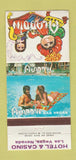 Matchbook Cover - Aladdin Hotel CASino Las Vegas NV 30 Strike