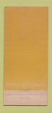 Matchbook Cover - Huaraza Malwin WORN 30 Stick