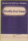Matchbook Cover - Scandia Restaurant Viking Ship NYC 40 Strike