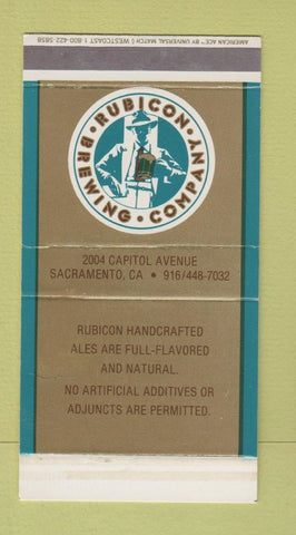 Matchbox - Rubicon Brewing Sacramento CA beer