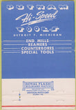 Matchbook Cover - Putnam Tools bits Seattle WA 40 Strike