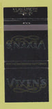Matchbook Cover - Vixen's Strip Club Oklahoma City? OK 30 Strike