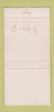 Matchbook Cover - USS Constellation CVA-64 Navy WEAR 30 Strike