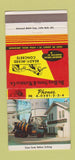 Matchbook Cover - Big Rock Stone Concrete Little Rock AR 30 Strike