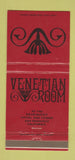 Matchbook Cover - Venetian Room Fairmont Hotel San Francisco CA 30 Strike