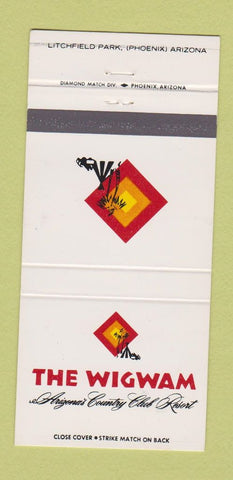 Matchbook Cover - Wigwam Country Club Phoenix AZ 30 Strike