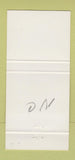 Matchbook Cover - Forsyth Country Club NC 30 Strike