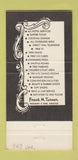 Matchbook Cover - Cherry Creek Inn Denver Colorado girlie 30 Strike