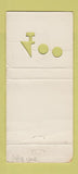 Matchbook Cover - 400 Club Denver Colorado WORN girlie 30 Strike