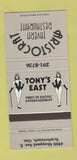 Matchbook Cover - Aristocrat Tavern Restaurant Scarborough ON girlie 30 Strike