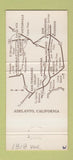 Matchbook Cover - Adelanto Desert Casino poker cards CA girlie 30 Strike