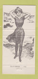 Matchbook Cover - Cliff House San Francisco CA girlie 30 Strike