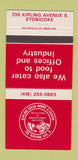 Matchbook Cover - Kipling Steak House Etobicoke ON 30 Strike